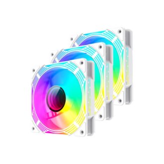 Gamemax Case Fan | KF300 WH | White Gamemax Case Fan | KF300 WH | White