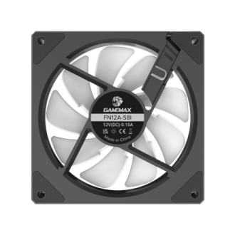 Gamemax Case Fan | FN12A-S8I | Black Gamemax Case Fan | FN12A-S8I | Black