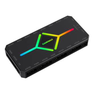 Gamemax | V4.0 ARGB PWM HUB BK | Hub for Gaming Chassis Gamemax | V4.0 ARGB PWM HUB BK | Hub for Gaming Chassis