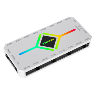 Gamemax | V4.0 ARGB PWM HUB WT | Hub for Gaming Chassis Gamemax | V4.0 ARGB PWM HUB WT | Hub for Gaming Chassis