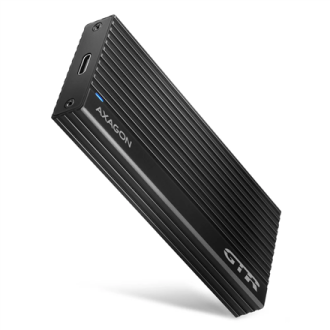 AXAGON External USB-C 3.2 Gen 2 metal box for M.2 NVMe SSDs | EEM2-GTR AXAGON External USB-C 3.2 Gen 2 metal box for M.2 NVMe SSDs | EEM2-GTR