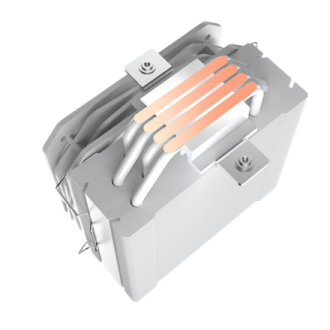 Gamemax CPU Air cooler | Sigma 540 ARGB WH | White Gamemax CPU Air cooler | Sigma 540 ARGB WH | White