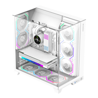 Gamemax Case | INFINITY PRO WH | ATX Gamemax Case | INFINITY PRO WH | ATX