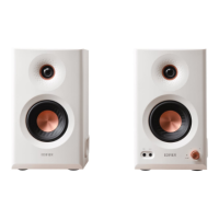 Edifier MR5 | Tri-amped Studio Monitor Speakers | 110 W | Bluetooth | Wireless connection | 101 dB | White Edifier MR5 | Tri-amped Studio Monitor Speakers | 110 W | Bluetooth | Wireless connection | 101 dB | White