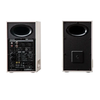 Edifier MR5 | Tri-amped Studio Monitor Speakers | 110 W | Bluetooth | Wireless connection | 101 dB | White Edifier MR5 | Tri-amped Studio Monitor Speakers | 110 W | Bluetooth | Wireless connection | 101 dB | White