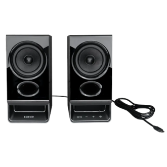 Edifier USB-Powered Speaker | R20BT | 2.5 W + 2.5 W | Bluetooth | Wireless connection | Black
