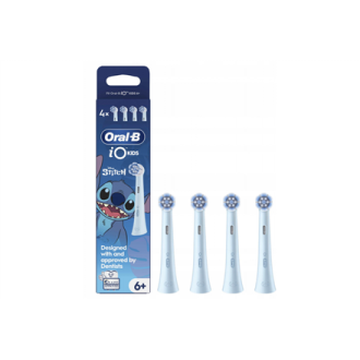 Oral-B | Replacement brush heads | iO kids Refills Stitch | Heads | For kids | Number of brush heads included 4 Oral-B | Replacement brush heads | iO kids Refills Stitch | Heads | For kids | Number of brush heads included 4