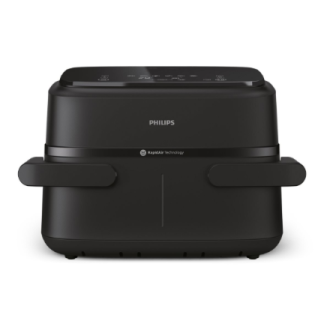 Philips Airfryer Dual Basket | NA150/00 1000 Series | Power 2450 W | Capacity 7 L | RapidAir Plus | Black Philips Airfryer Dual Basket | NA150/00 1000 Series | Power 2450 W | Capacity 7 L | RapidAir Plus | Black