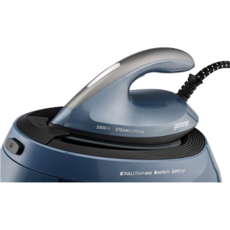 Gorenje Steam Generator Iron | SGD3000BBK | 3000 W | 8 bar | 1.5 L | Auto power off | Vertical steam function | Calc-clean funct Gorenje Steam Generator Iron | SGD3000BBK | 3000 W | 8 bar | 1.5 L | Auto power off | Vertical steam function | Calc-clean funct