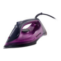 Gorenje SIK2400BKV | Steam Iron | 2400 W | Water tank capacity 450 ml | Continuous steam 40 g/min Gorenje SIK2400BKV | Steam Iron | 2400 W | Water tank capacity 450 ml | Continuous steam 40 g/min
