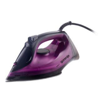 Gorenje SIK2400BKV | Steam Iron | 2400 W | Water tank capacity 450 ml | Continuous steam 40 g/min Gorenje SIK2400BKV | Steam Iron | 2400 W | Water tank capacity 450 ml | Continuous steam 40 g/min