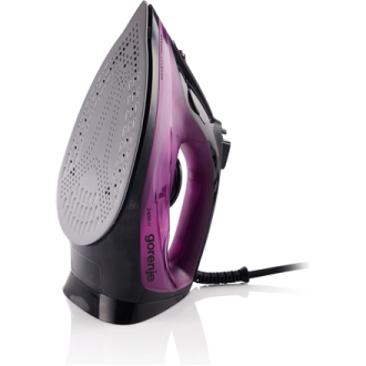 Gorenje SIK2400BKV | Steam Iron | 2400 W | Water tank capacity 450 ml | Continuous steam 40 g/min Gorenje SIK2400BKV | Steam Iron | 2400 W | Water tank capacity 450 ml | Continuous steam 40 g/min