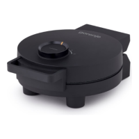 Gorenje Waffle maker | WM1000B | 1000 W | Number of pastry 5 | Black Gorenje Waffle maker | WM1000B | 1000 W | Number of pastry 5 | Black