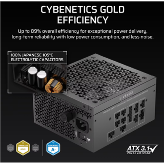 Corsair Fully Modular ATX Power Supply (EU) | RM850x SHIFT | 850 W | Black Corsair Fully Modular ATX Power Supply (EU) | RM850x SHIFT | 850 W | Black