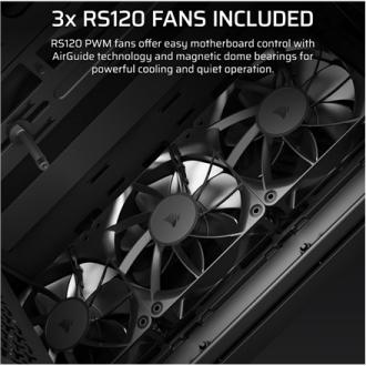Corsair PC Case | 3200D RS | Mid-Tower | Black Corsair PC Case | 3200D RS | Mid-Tower | Black