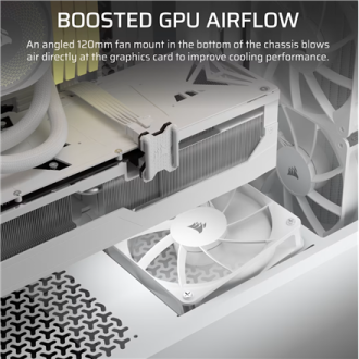 Corsair PC Case | 3200D RS | Mid-Tower | White Corsair PC Case | 3200D RS | Mid-Tower | White