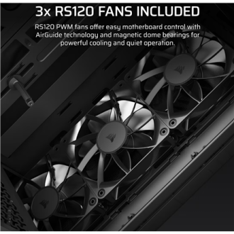 Corsair PC Case | 3200D RS | Mid-Tower | Smoke Corsair PC Case | 3200D RS | Mid-Tower | Smoke