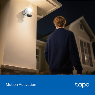 TP-LINK | Tapo C710 | Pan/Tilt Security Floodlight Camera | 3 MP | F/2.0 | IP65 | H.264 | microSD up to 512 GB