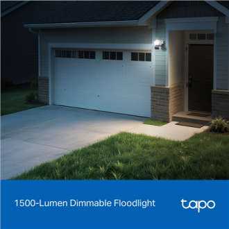 TP-LINK | Tapo C710 | Pan/Tilt Security Floodlight Camera | 3 MP | F/2.0 | IP65 | H.264 | microSD up to 512 GB