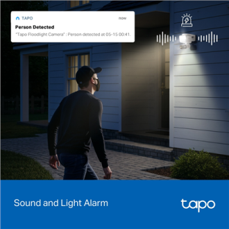 TP-LINK | Tapo C710 | Pan/Tilt Security Floodlight Camera | 3 MP | F/2.0 | IP65 | H.264 | microSD up to 512 GB TP-LINK | Tapo C710 | Pan/Tilt Security Floodlight Camera | 3 MP | F/2.0 | IP65 | H.264 | microSD up to 512 GB