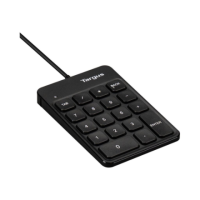 Targus | Numeric EcoSmart | Numeric Keypad | Wired | Black Targus | Numeric EcoSmart | Numeric Keypad | Wired | Black