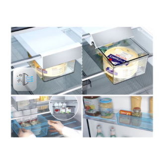 LG Refrigerator | GBBW726CEV | Energy efficiency class C | Free standing | Combi | Height 203 cm | Fridge net capacity 326 L | F LG Refrigerator | GBBW726CEV | Energy efficiency class C | Free standing | Combi | Height 203 cm | Fridge net capacity 326 L | F