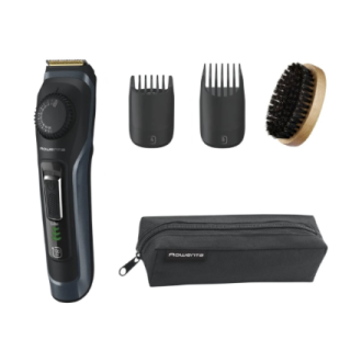 Rowenta Beard Trimmer | TN3804E0 Virtuo | Cordless | Number of length steps 39 | Black/Blue Rowenta Beard Trimmer | TN3804E0 Virtuo | Cordless | Number of length steps 39 | Black/Blue