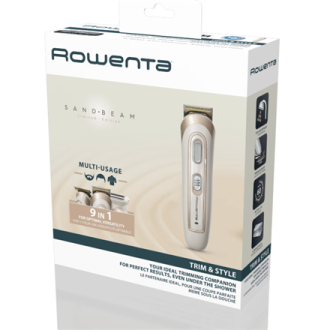 Rowenta Trimmer | TN9154F0 | Cordless | Number of length steps 6 | Cream Rowenta Trimmer | TN9154F0 | Cordless | Number of length steps 6 | Cream