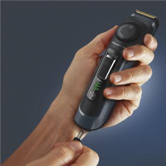 Rowenta Beard Trimmer | TN3804E0 Virtuo | Cordless | Number of length steps 39 | Black/Blue Rowenta Beard Trimmer | TN3804E0 Virtuo | Cordless | Number of length steps 39 | Black/Blue