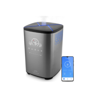 ETA Humidifier | Noble Smart 5629 90000 | 110 W | Water tank capacity 4 L | Suitable for rooms up to 50 m | Ultrasonic | Grey | ETA Humidifier | Noble Smart 5629 90000 | 110 W | Water tank capacity 4 L | Suitable for rooms up to 50 m | Ultrasonic | Grey |