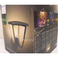 SALE OUT. Philips Hue Inara Outdoor wall light | E27 | 7 W | Warm white | DAMAGED PACKAGING SALE OUT. Philips Hue Inara Outdoor wall light | E27 | 7 W | Warm white | DAMAGED PACKAGING