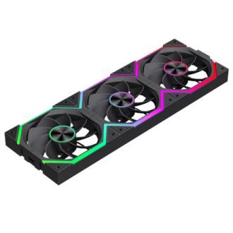 Gamemax FN12A-N2 WL-R | Case fan | Black Gamemax FN12A-N2 WL-R | Case fan | Black
