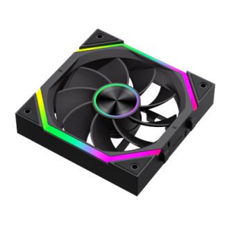 Gamemax FN12A-N2 WL-R | Case fan | Black Gamemax FN12A-N2 WL-R | Case fan | Black
