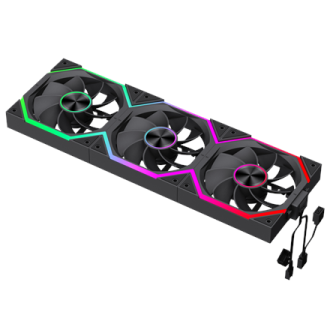 Gamemax FN12A-N2 WL-R | Case fan | Black Gamemax FN12A-N2 WL-R | Case fan | Black