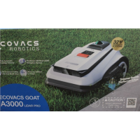 SALE OUT. | Ecovacs Lawn Mower | GOAT A3000 LiDAR PRO | 7500 Ah | White | DAMAGED PACKAGING, USED AND DIRTY