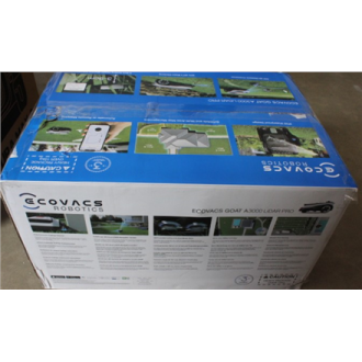SALE OUT. | Ecovacs Lawn Mower | GOAT A3000 LiDAR PRO | 7500 Ah | White | DAMAGED PACKAGING, USED AND DIRTY SALE OUT. | Ecovacs Lawn Mower | GOAT A3000 LiDAR PRO | 7500 Ah | White | DAMAGED PACKAGING, USED AND DIRTY