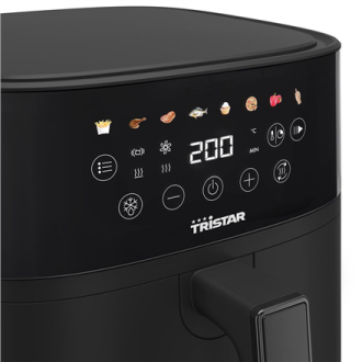 Tristar Digital Airfryer | FR-9060 | Power 1700 W | Capacity 6 L | Black | Hot air technology Tristar Digital Airfryer | FR-9060 | Power 1700 W | Capacity 6 L | Black | Hot air technology