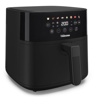 Tristar Digital Airfryer | FR-9060 | Power 1700 W | Capacity 6 L | Black | Hot air technology Tristar Digital Airfryer | FR-9060 | Power 1700 W | Capacity 6 L | Black | Hot air technology