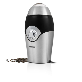 Tristar Coffee grinder | KM-2270 | 150 W | Coffee beans capacity 70 g | Number of cups 10 pc(s) | Stainless steel Tristar Coffee grinder | KM-2270 | 150 W | Coffee beans capacity 70 g | Number of cups 10 pc(s) | Stainless steel