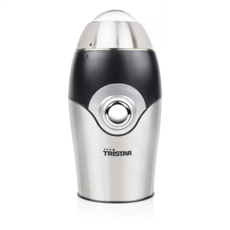 Tristar Coffee grinder | KM-2270 | 150 W | Coffee beans capacity 70 g | Number of cups 10 pc(s) | Stainless steel Tristar Coffee grinder | KM-2270 | 150 W | Coffee beans capacity 70 g | Number of cups 10 pc(s) | Stainless steel