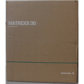 SALE OUT. Deepcool MATREXX 30 SI computer case (steel side panel) Deepcool MATREXX 30 SI Deepcool Black Micro ATX DAMAGED PACKAG SALE OUT. Deepcool MATREXX 30 SI computer case (steel side panel) Deepcool MATREXX 30 SI Deepcool Black Micro ATX DAMAGED PACKAG