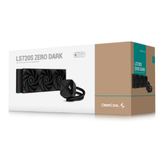 Deepcool | Digital Liquid CPU Cooler | LS720S ZERO DARK | Intel, AMD Deepcool | Digital Liquid CPU Cooler | LS720S ZERO DARK | Intel, AMD