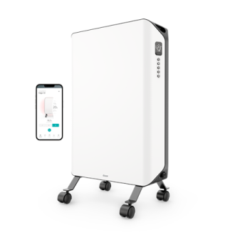 Duux Edge Oil Heater | Oil Heater | 2000 W | Suitable for rooms up to 20 m | White Duux Edge Oil Heater | Oil Heater | 2000 W | Suitable for rooms up to 20 m | White