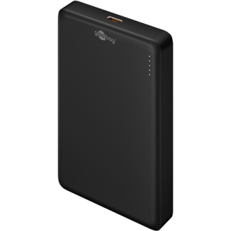 Goobay Magnetic Wireless Power Bank | 70183 | 10000 mAh | USB-C | Black Goobay Magnetic Wireless Power Bank | 70183 | 10000 mAh | USB-C | Black