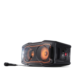 Sharp Party Speaker System with Built-in Battery | PS-931 | 180 W | Waterproof | Bluetooth | Wireless connection | Portable | Bl Sharp Party Speaker System with Built-in Battery | PS-931 | 180 W | Waterproof | Bluetooth | Wireless connection | Portable | Bl