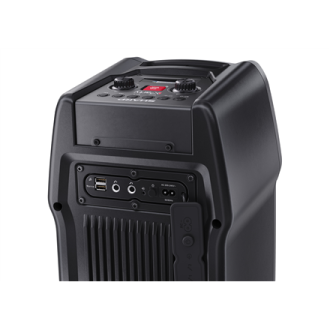 Sharp Party Speaker System with Built-in Battery | PS-931 | 180 W | Waterproof | Bluetooth | Wireless connection | Portable | Bl Sharp Party Speaker System with Built-in Battery | PS-931 | 180 W | Waterproof | Bluetooth | Wireless connection | Portable | Bl