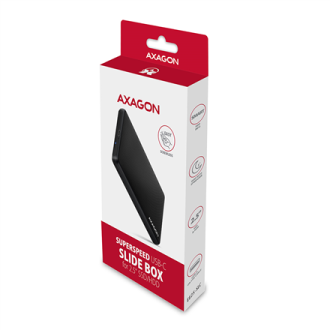 AXAGON Screwless USB 3.2 Gen 1 - SATA 6G external box for 2.5 AXAGON Screwless USB 3.2 Gen 1 - SATA 6G external box for 2.5