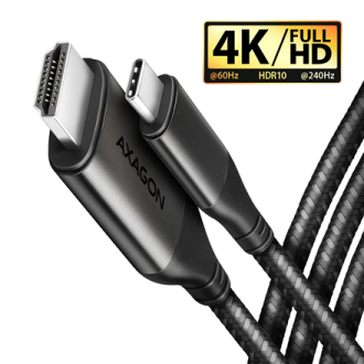 AXAGON | Active converter | USB-C to HDMI | 1.8 m AXAGON | Active converter | USB-C to HDMI | 1.8 m