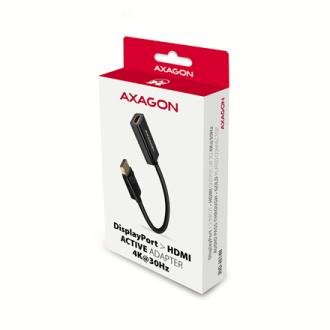 AXAGON | Active adapter | DisplayPort to HDMI | 0.15 m AXAGON | Active adapter | DisplayPort to HDMI | 0.15 m