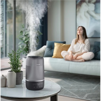 Philips | Humidifier | HU1510/03 Series 1000 | 19.6 W | Water tank capacity 3 L | Suitable for rooms up to 41 m | Ultrasonic | H Philips | Humidifier | HU1510/03 Series 1000 | 19.6 W | Water tank capacity 3 L | Suitable for rooms up to 41 m | Ultrasonic | H